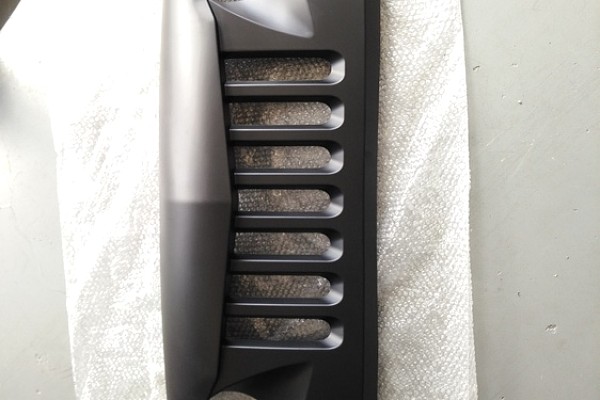 Picture of a  Eagle Style Angry Grille Matte Black Finish without Mesh Number 3