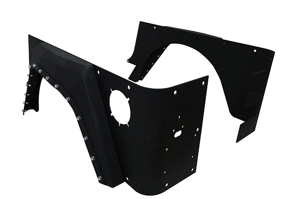 Picture of a Evolution Style Steel Rear Fender Flares Guard Number 2