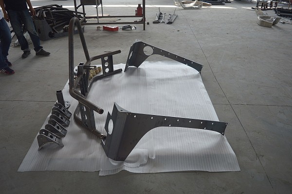 Picture of a  EVO Style Rear Spare Wheel Carrier Number 3