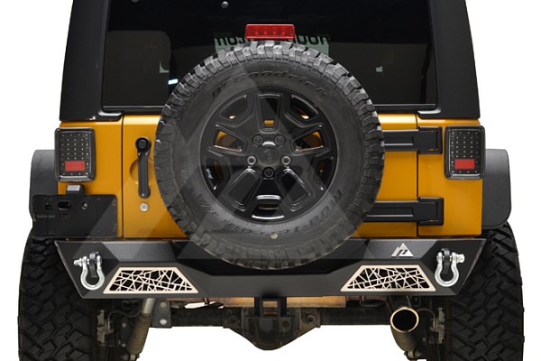 Picture of a web Style rear bumper bar