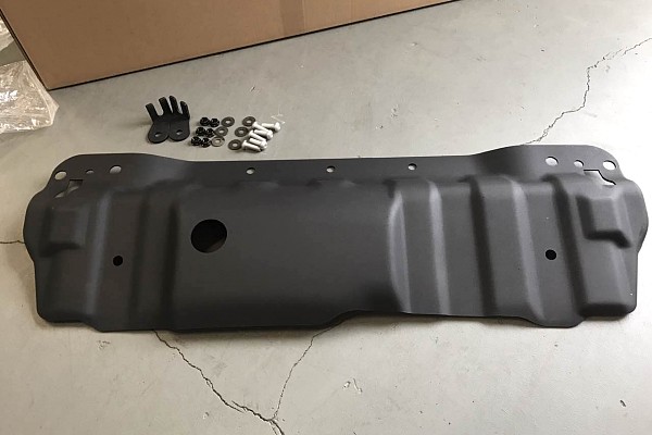 Picture of a 10th Anniversary Style Front Skid Plate (Steel) 026C
