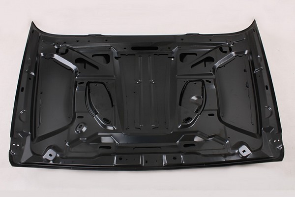 Picture of a Jeep Wrangler JK Rubicon Power Dome 10th Anniversary Style Steel Bonnet Number 12