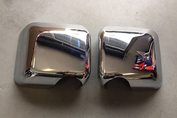 Picture of a  Pair of Chrome Color Mirror Cover Number 2