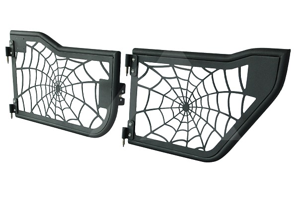Picture of a 4-Door Spider Net Style Tubular Doors with Mirror (Set of 4) Number 3