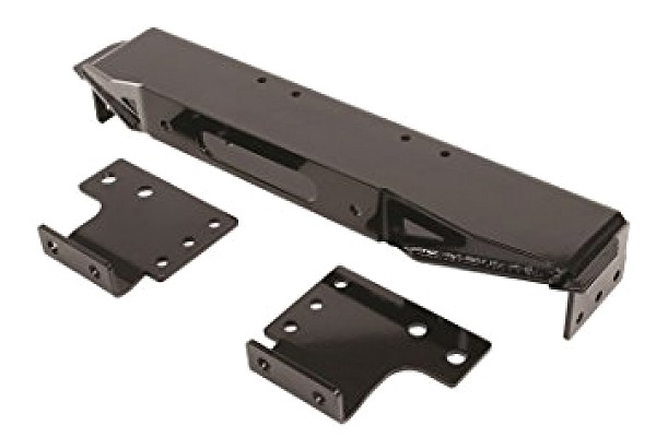Picture of a Raised Winch Mounting Steel Plate for Factory Bumper Number 2