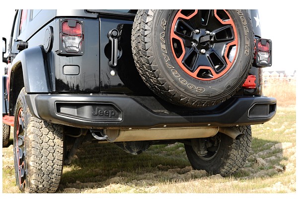Picture of a Jeep Wrangler JK 10th Anniversary Style Rear Offroad Bumper  Number 3