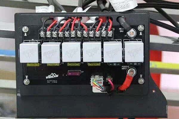 Picture of a YBOS Six-in-one Switch Control Panel with LED display 0554 Number 16