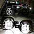 Jeep Wrangler JL & Gladiator JT  LED Fog Lights (Pair) for 10th Anniversary Mopar Rubicon Front Bumper 