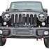 10th Anniversary Rubicon Style Steel Front Bumper for Wrangler JK (Winch Cradle, Recovery Hooks, Fog Lamps)