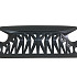 Jeep Wrangler JK ABS Armor Style High Flow Front Grill Grille matte black