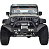 Jeep Wrangler JK  Heavy Duty Premium  Style Bumper (Matte-Black, incl D-Shackles, Winch-compatible) 