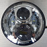 Jeep  Wrangler  Chrome LED head lamp without LED ring (Pair)