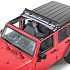 Jeep Wrangler JK 07-18 Trektop Soft Half Top for Hardtop (canvas)