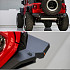 Jeep Wrangler JK TF Style Aluminum  Front & Rear Fender Flares Standard width