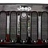 Jeep Wrangler JK 3D Grille mesh Black Color fits OEM Grille
