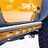  Jeep Wrangler JK  PS Style Rock Slider for 4-Door Jeep Wrangler JK Black-satin (Set)