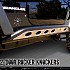 PS Style Rock Sliders for 2-Door Jeep JK (Black/Silver)