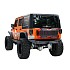 Jeep Wrangler JK Aggressive style Rear Bumper Material: Aluminium 