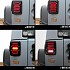 Jeep Wrangler JK Pair LED Tail lights Rear Turning Break Light 