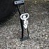 Door Hinge Side Foot Pedal Step Steel (Black/Chrome)