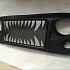  Jeep Wrangler JK Spartan Fang Style Angry Grille Matte black
