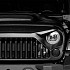 Jeep Wrangler JK Topfire Vader Style Angry Grille without Logo